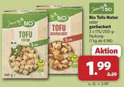 Combi Jeden Tag Bio Tofu Natur oder geräuchert Angebot