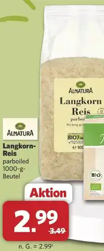 Combi ALNATURA Langkorn Reis Angebot