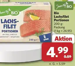 Combi Jeden Tag Bio Lachsfilet Portionen Angebot