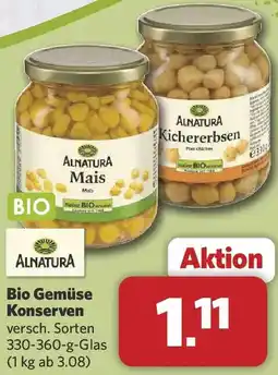 Combi ALNATURA Bio Gemüse Konserven Angebot