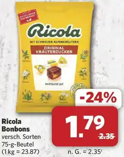 Combi Ricola Bonbons Angebot