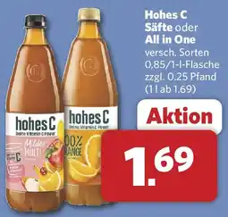Combi Hohes C Säfte oder All in One Angebot