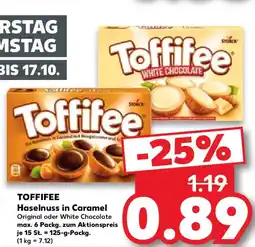 Kaufland TOFFIFEE Haselnuss in Caramel Angebot