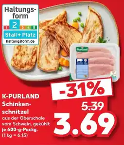 Kaufland K-PURLAND Schinkenschnitzel Angebot
