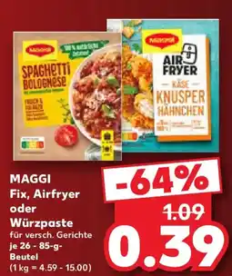 Kaufland MAGGI Fix, Airfryer oder Würzpaste Angebot