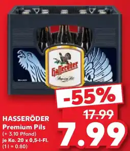 Kaufland HASSERÖDER Premium Pils Angebot
