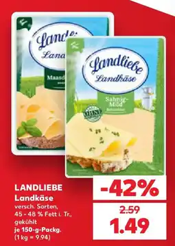 Kaufland Landliebe Landkäse Angebot