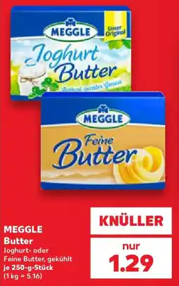 Kaufland MEGGLE Butter Angebot