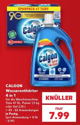 Kaufland CALGON Wasserenthärter 4 in 1 Angebot