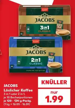 Kaufland Jacobs Löslicher Kaffee Angebot