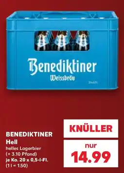 Kaufland BENEDIKTINER Hell Angebot
