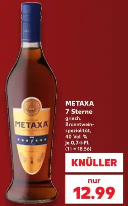 Kaufland METAXA 7 Sterne Angebot