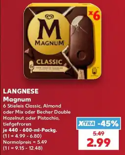 Kaufland LANGNESE Magnum Angebot