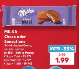 Kaufland Milka Choco WAFER Angebot