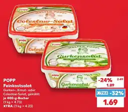 Kaufland POPP Feinkostsalat Angebot