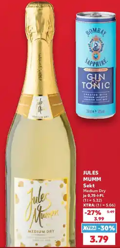 Kaufland JULES MUMM Sekt Angebot