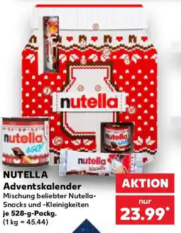 Kaufland NUTELLA Adventskalender Angebot