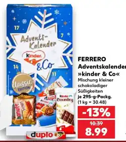 Kaufland FERRERO Adventskalender »kinder & Co« Angebot