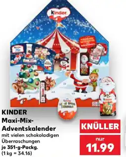 Kaufland Kinder Maxi-Mix-Adventskalender Angebot