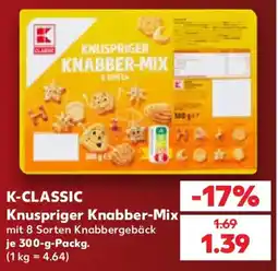 Kaufland K-CLASSIC Knuspriger Knabber-Mix Angebot