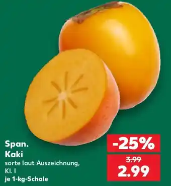 Kaufland Span. Kaki Angebot