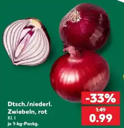 Kaufland Dtsch./niederl. Zwiebeln, rot Angebot
