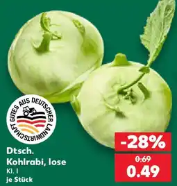 Kaufland Dtsch. Kohlrabi, lose Angebot