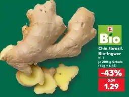 Kaufland Bio-Chin./brasil. Bio-Ingwer Angebot
