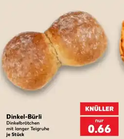 Kaufland Dinkel-Bürli Angebot