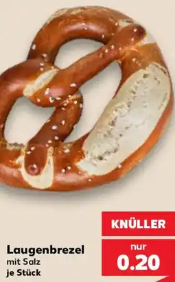 Kaufland KNÜLLER Laugenbrezel mit Salz Angebot