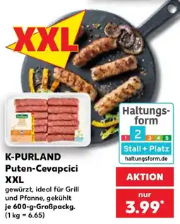 Kaufland K-PURLAND Puten-Cevapcici XXL Angebot