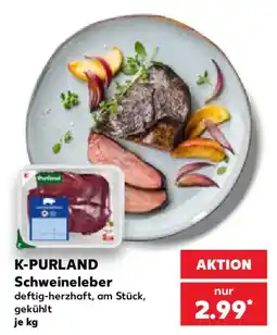 Kaufland K-PURLAND Schweineleber Angebot