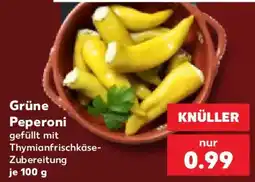 Kaufland Grüne Peperoni Angebot