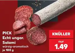 Kaufland PICK Salami Angebot