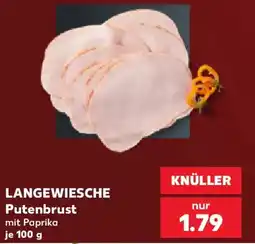 Kaufland LANGEWIESCHE Putenbrust Angebot