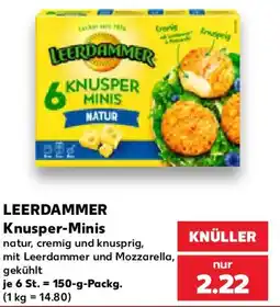 Kaufland LEERDAMMER Knusper-Minis Angebot