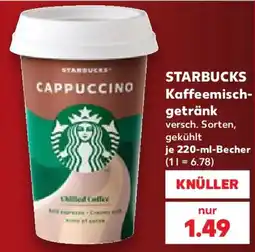 Kaufland STARBUCKS Cappuccino Angebot