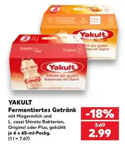 Kaufland Yakult Fermentiertes Getränk Angebot