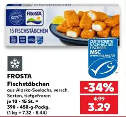 Kaufland FROSTA Fischstäbchen Angebot