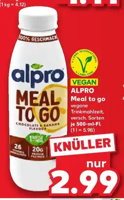Kaufland Alpro Meal to go Angebot