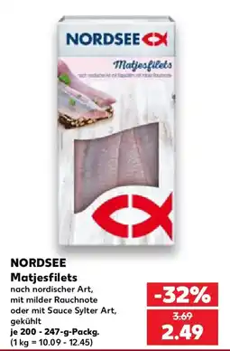 Kaufland NORDSEE Matjesfilets Angebot