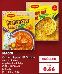 Kaufland MAGGI Guten Appetit! Suppe Angebot