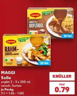 Kaufland MAGGI Soße Angebot