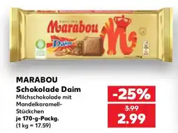 Kaufland MARABOU Schokolade Daim Angebot