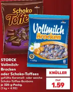 Kaufland STORCK Vollmilch-Brocken oder Schoko-Toffee Angebot