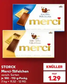 Kaufland STORCK Merci-Täfelchen Angebot