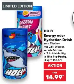 Kaufland HOLY Energy oder Hydration Drink Angebot