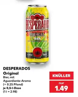 Kaufland DESPERADOS Original Angebot