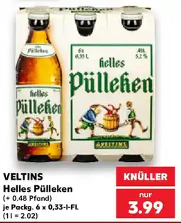 Kaufland VELTINS Helles Pülleken Angebot