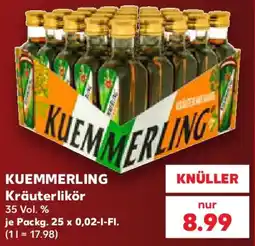 Kaufland KUEMMERLING Kräuterlikör Angebot